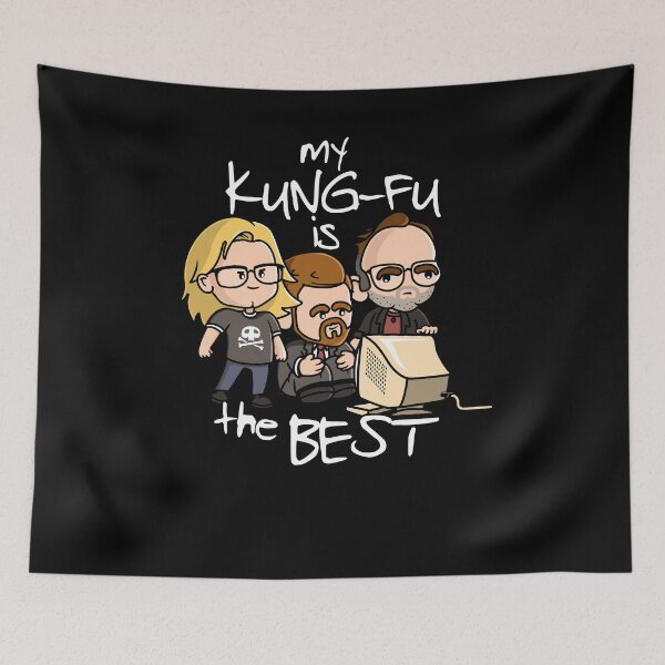 Item preview, Lone Gunmen - My Kung Fu Is The Best X-Files designed and sold by Nerd Shizzle.