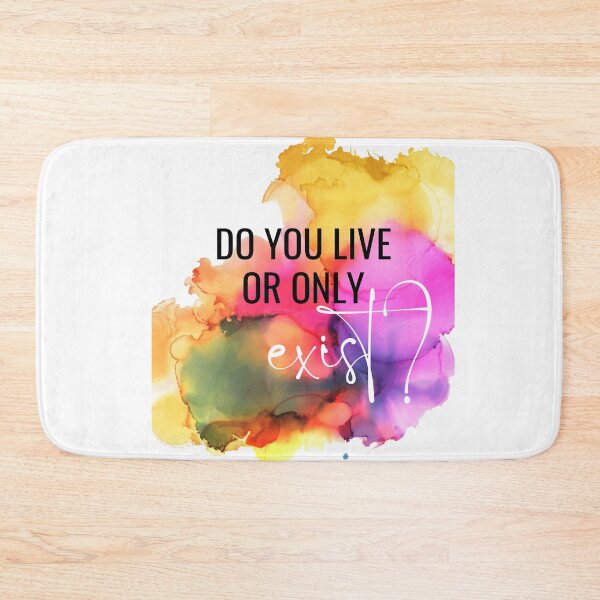 Item preview, Do you live or only exist? designed and sold by sarantis.