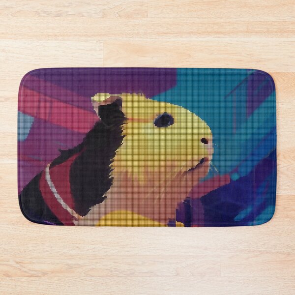 Item preview, Colorful Abstract Guinea Pig 8-bit Pixel Art designed and sold by PixelDripped.