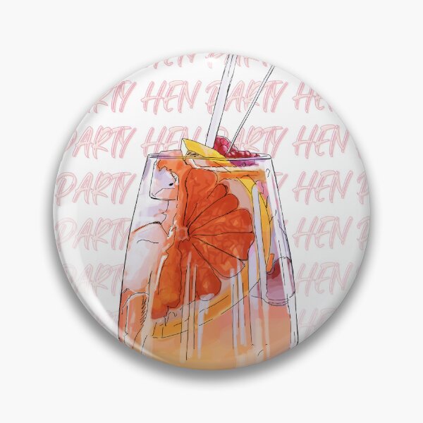 Item preview, Hen Party Cocktail Hour Art designed and sold by KatsCanvas.