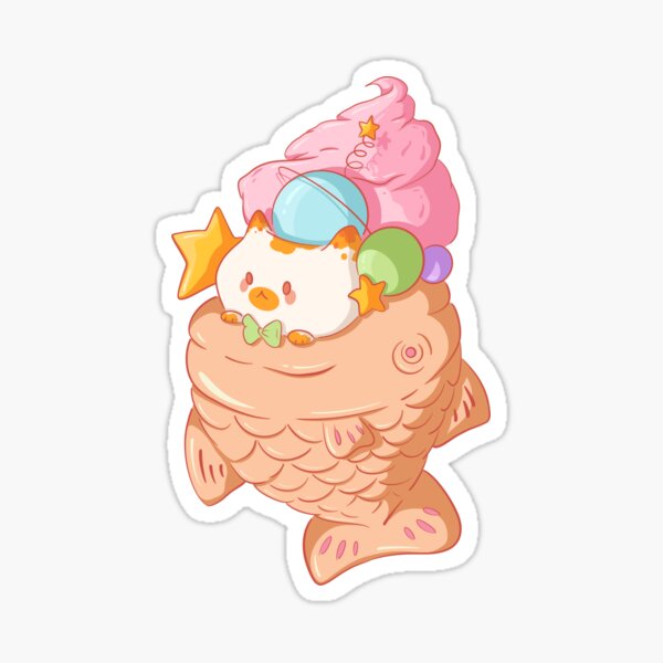 Galaxy Ice Cream Sticker