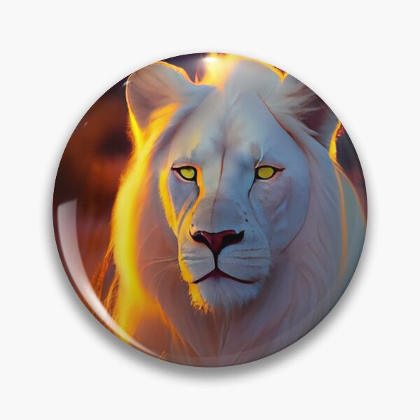 Item preview, Albino Lion in a Tropical Climate designed and sold by FireScreen.
