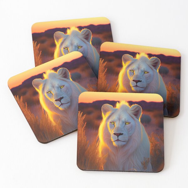 Item preview, Albino Lion in a Tropical Climate designed and sold by FireScreen.