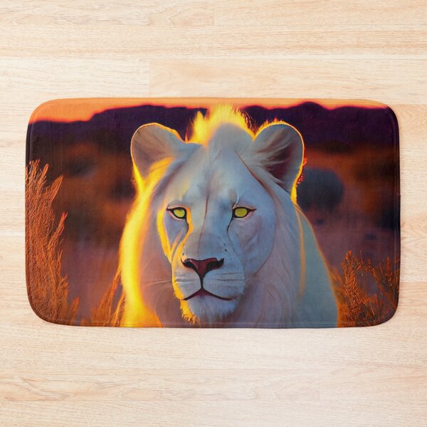 Item preview, Albino Lion in a Tropical Climate designed and sold by FireScreen.