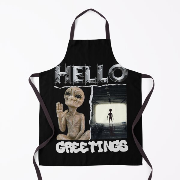 Item preview, Cool Hello greetings alien designed and sold by AEROSPACE-IND.