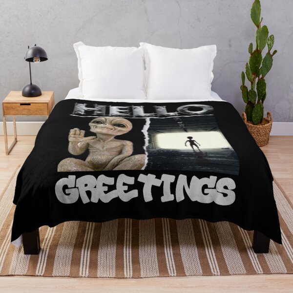Item preview, Cool Hello greetings alien  designed and sold by AEROSPACE-IND.