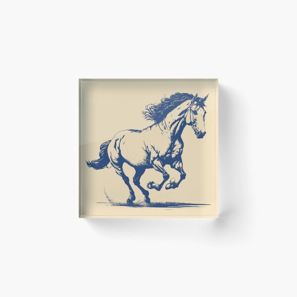 Item preview, Horse trotting designed and sold by Javier Narváez Solarte.