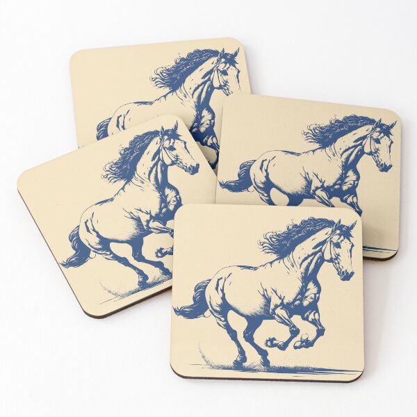 Item preview, Horse trotting designed and sold by Javier Narváez Solarte.