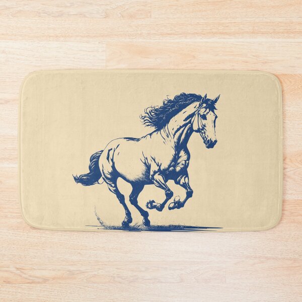 Item preview, Horse trotting designed and sold by Javier Narváez Solarte.