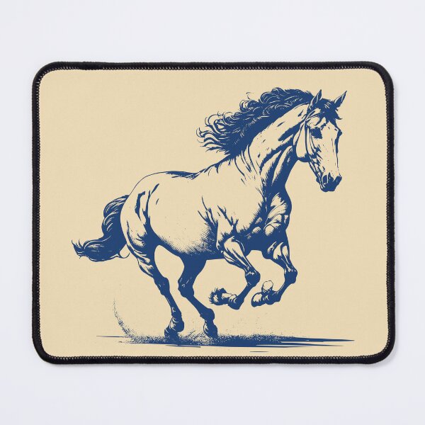 Item preview, Horse trotting designed and sold by Javier Narváez Solarte.