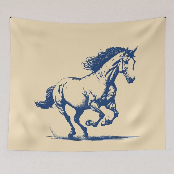 Item preview, Horse trotting designed and sold by Javier Narváez Solarte.