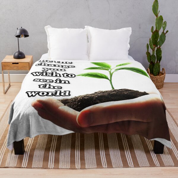 Item preview, Be the change you wish to see in the world designed and sold by Merelita.