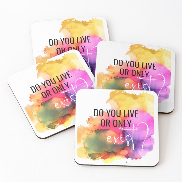 Item preview, Do you live or only exist? designed and sold by sarantis.