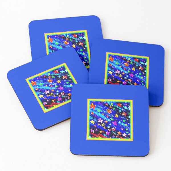 Item preview, A Brightly Colored Starry Sky. Buy Now designed and sold by Health And Fitness Posts e-Store.