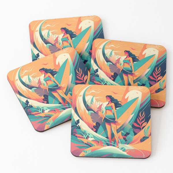 Item preview, Surfer Woman 2 - Surfer Girl 2 designed and sold by Paninato.