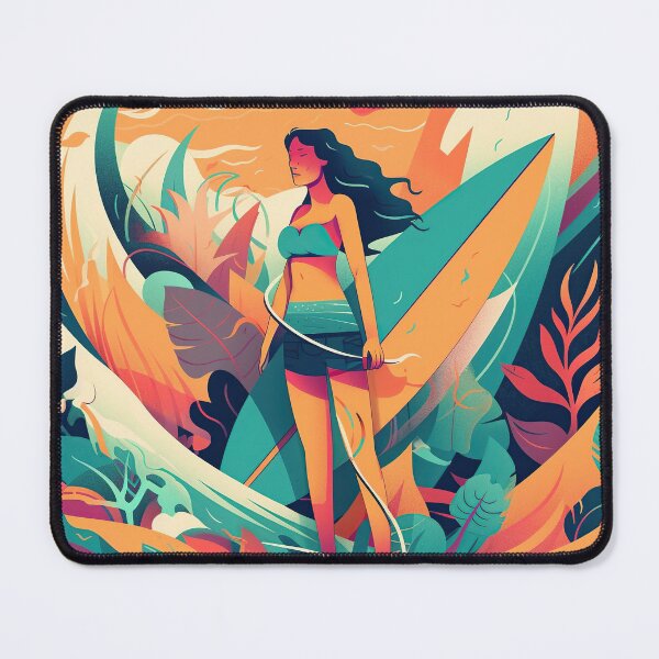 Item preview, Surfer Woman 2 - Surfer Girl 2 designed and sold by Paninato.