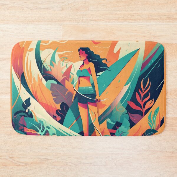 Item preview, Surfer Woman 2 - Surfer Girl 2 designed and sold by Paninato.
