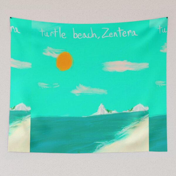 Item preview, turtle beach, Zentera designed and sold by LucythePhoenix.