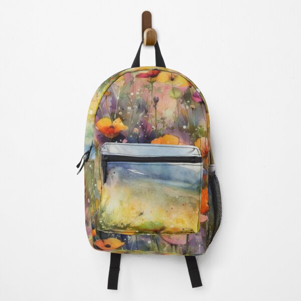 Item preview, Watercolor Wildflower Field designed and sold by LeafyLife.