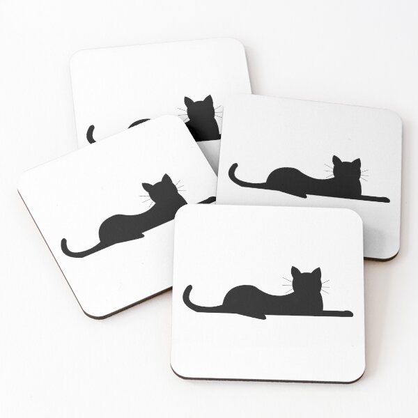Item preview, Black Cat Sillhouette designed and sold by peachesandfizz.
