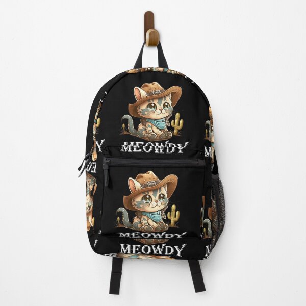 Item preview, Meowdy Cute Cat - Cute Cowboy Hat Cat designed and sold by StreetShirts1.