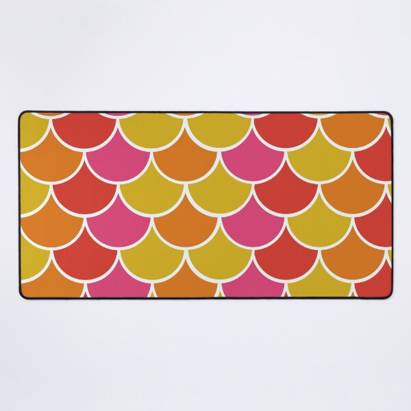 Item preview, Rainbow Mermaid Scale Pattern designed and sold by Yasminepatterns .