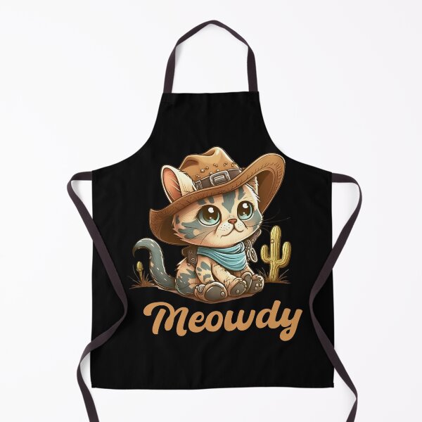 Item preview, Meowdy Cute Cat - Cute Cowboy Hat Cat designed and sold by StreetShirts1.
