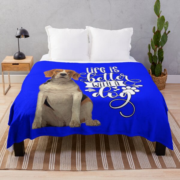 Item preview, Beagle Dog Pet Owner Life Is Better With A Dog designed and sold by fantasticdesign.