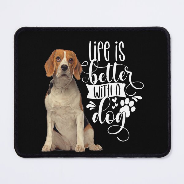 Item preview, Beagle Dog Pet Owner Life Is Better With A Dog designed and sold by fantasticdesign.