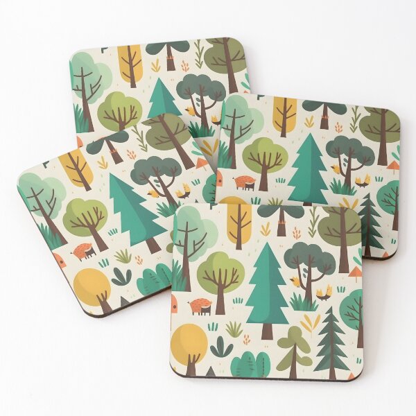 Item preview, Colorful autumn forest designed and sold by MidgardWonders.