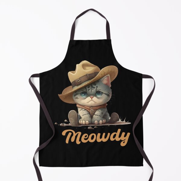 Item preview, Meowdy Cute Cat - Cute Cowboy Hat Cat designed and sold by StreetShirts1.