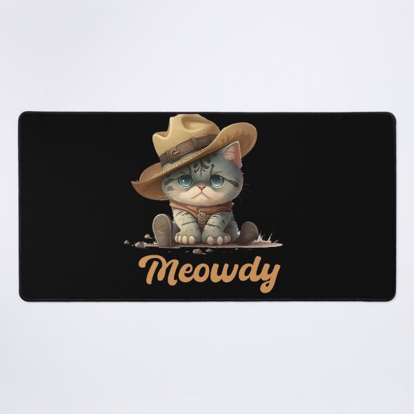 Item preview, Meowdy Cute Cat - Cute Cowboy Hat Cat designed and sold by StreetShirts1.