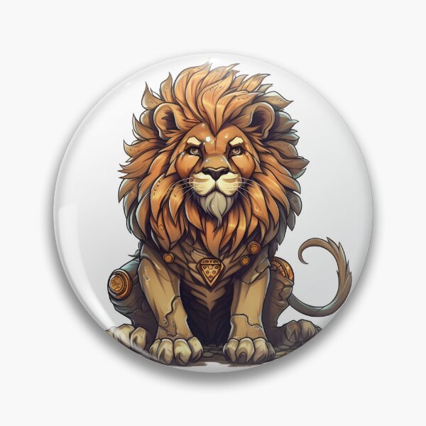 Item preview, A Brave Lion designed and sold by lkzart.