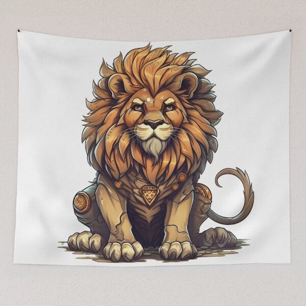 Item preview, A Brave Lion designed and sold by lkzart.
