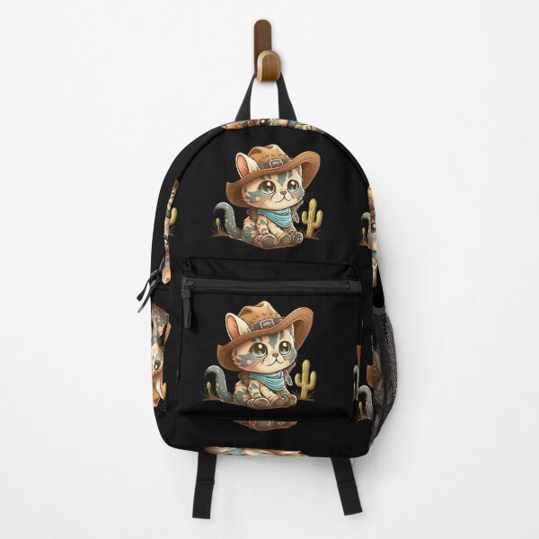Item preview, Cute Western Cat - Cute Cowboy Hat Cat designed and sold by StreetShirts1.