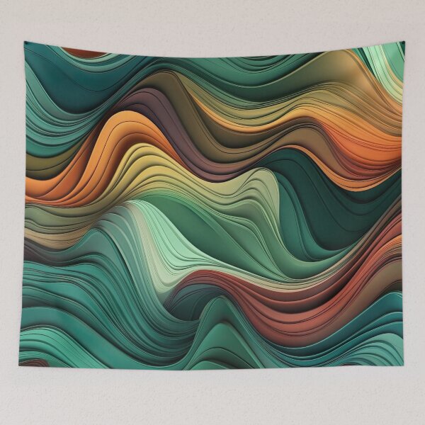 Item preview, Contemporary Rainbow Abstraction designed and sold by FireScreen.