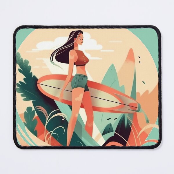 Item preview, Surfer Woman 3 - Surfer Girl 3 designed and sold by Paninato.