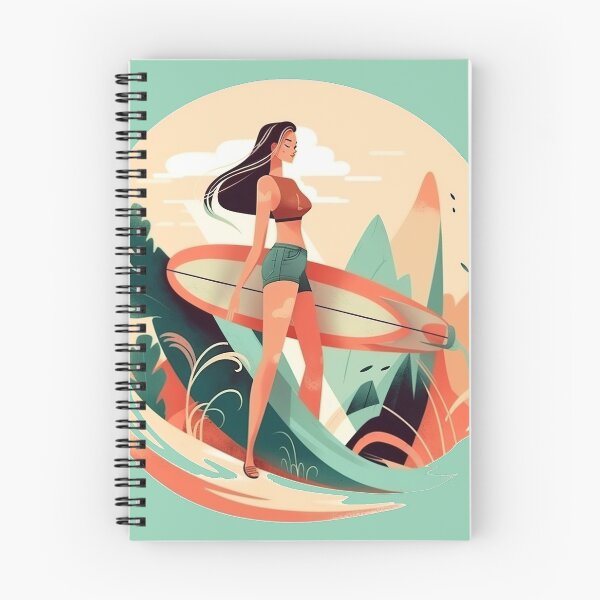 Item preview, Surfer Woman 3 - Surfer Girl 3 designed and sold by Paninato.