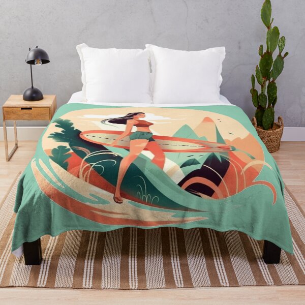 Item preview, Surfer Woman 3 - Surfer Girl 3 designed and sold by Paninato.