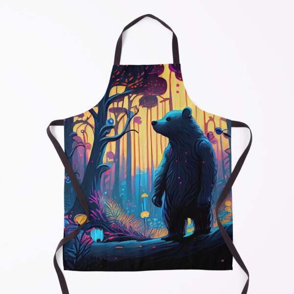 Item preview, Bear in the Woods Animated Art designed and sold by FireScreen.