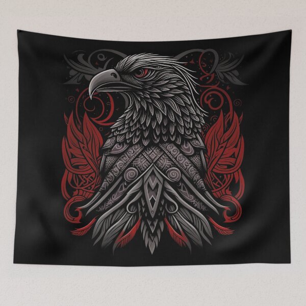 Item preview, Viking Raven Crest designed and sold by Odd World.