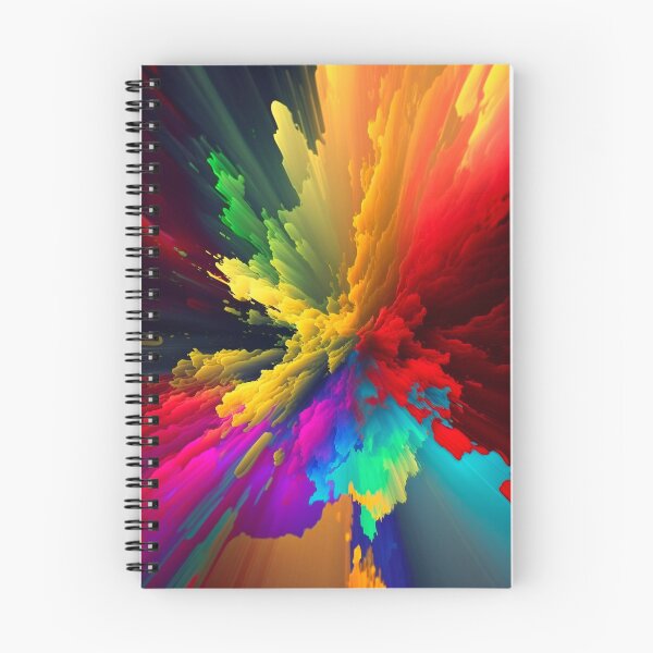 Item preview, Chromatic Blend - Paint color splash art designed and sold by Transcendance.