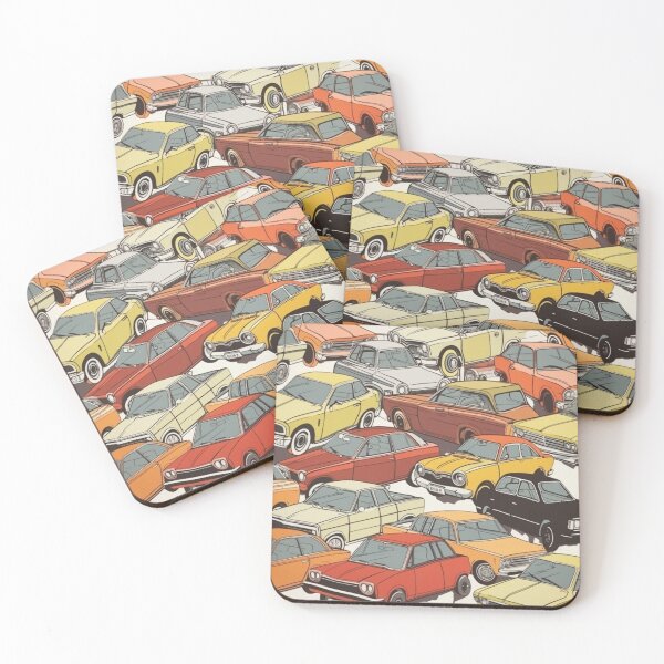 Item preview, 1970's style cartoon cars designed and sold by OnlyShowers.