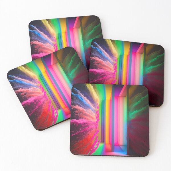 Item preview, Polychromatic Panorama - Paint color splash art designed and sold by Transcendance.