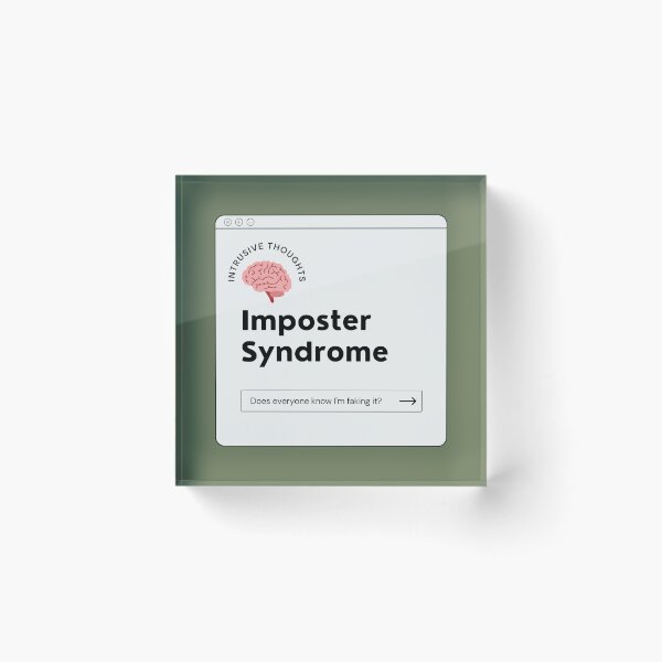 Item preview, Imposter Syndrome designed and sold by TinyGraphics.