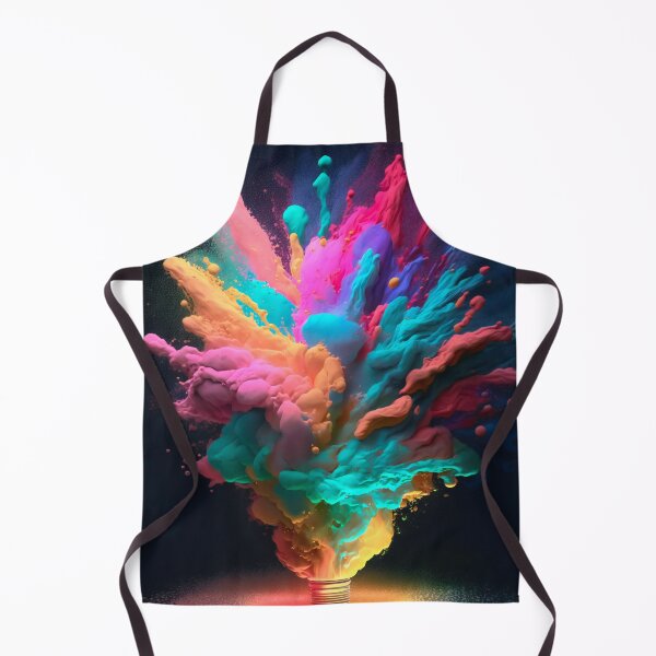 Item preview, Pop Art Panorama - Paint color splash art designed and sold by Transcendance.