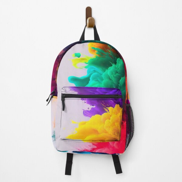 Item preview, Psychedelic Wonderland - Paint color splash art designed and sold by Transcendance.
