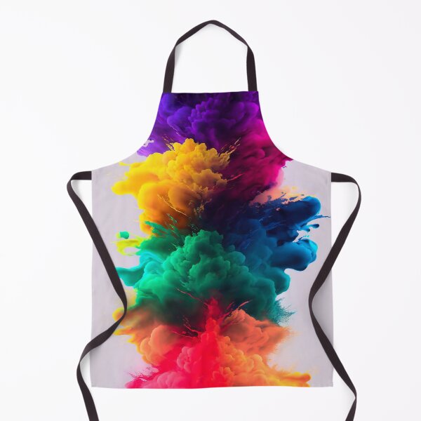 Item preview, Psychedelic Wonderland - Paint color splash art designed and sold by Transcendance.