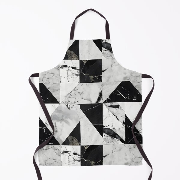 Item preview, Black and White Marble Effect Pattern Abstract Modern designed and sold by shashtopia.