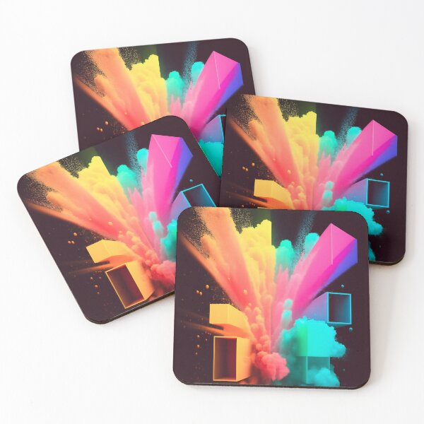 Item preview, Colorful Tapestry - Paint color splash art designed and sold by Transcendance.